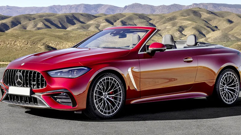 Luxury Mercedes CLE 300 4MATIC Cabriolet Car Rental in Dehradun