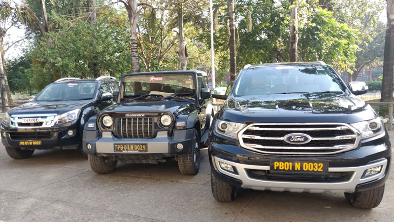 4×4 SUV Self Drive Car