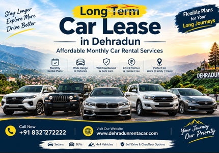 Long Term Car Lease in Dehradun – Affordable Monthly Car Rental Services